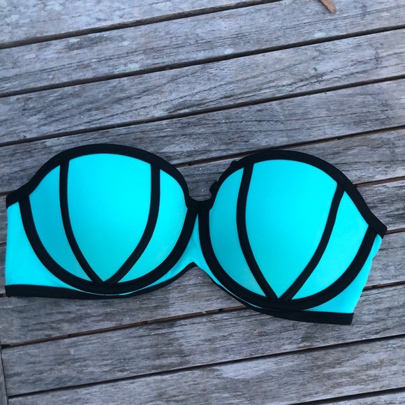 Vs PINK push up bandeau bikini top